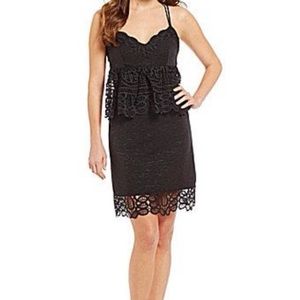 Gianni Bini Monica Peplum Lace Dress